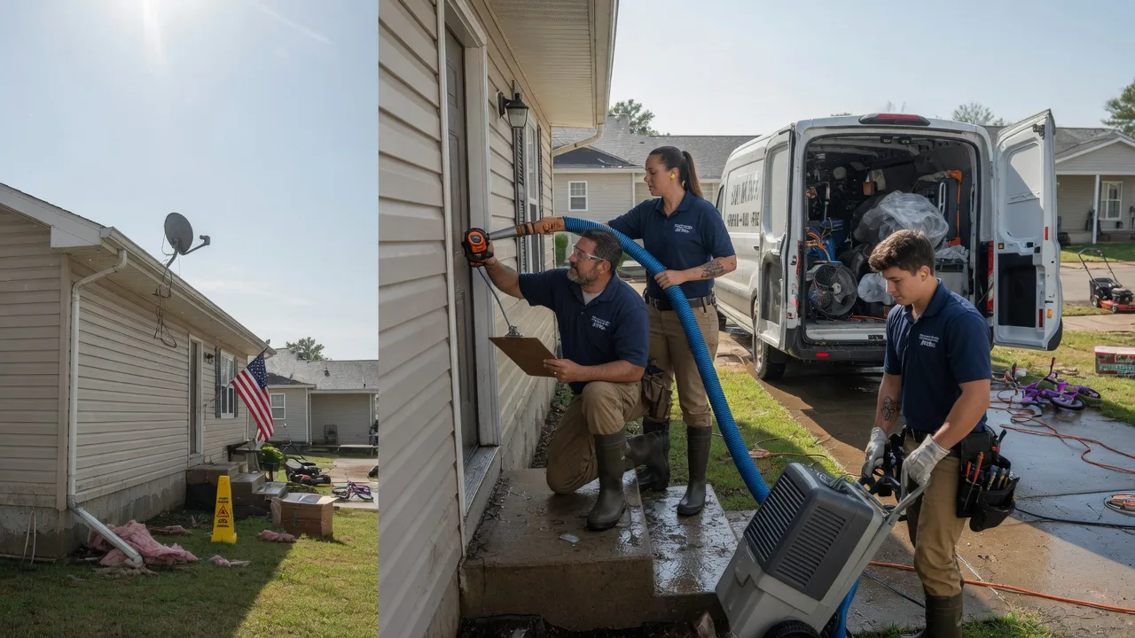 Ceiling Water Damage Restoration in Ripley, MS near me